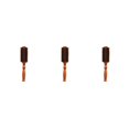 thumbnail image 1 of Seitruly Comb Pocket-size Grooming Tools Salon Detangler Round Combs Styling Thickened Hairbrush Accessories Dense Professional Type1 NO1 Seitruly CBP502890, 1 of 6