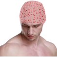 thumbnail image 2 of FYBTO Bonnet de Bain Cœurs Rouge Amour Unisexe Adulte FYBTO Polyester, 2 of 4