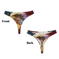 thumbnail image 3 of Balery Geometric American Bald Eagle Tangas de Algodón para Mujer con Estampado – Ropa Interior Sexy, Transpirable, G-string-3X-Large, 3 of 6