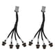 thumbnail image 3 of Coil Pack Relocation Kit, Ignition Coil Harness Set 12558948 OEM Quality Wearproof Direct Fit Long Durability Black For LS1 LS6 Engines, 3 of 8