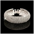 thumbnail image 2 of Glamour Girl Bangle Cuff Crystal   Bracelet, 2 of 4