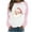 QR1-Pink, variant on VKOYWKM Christmas Sweatshirts Women Oversized Sweatshirt Cute Merry Xmas Santa Claus Print Long Sleeve Crew Neck Holiday Pullover Casual Fall Winter Sweatshirt