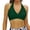 Z01_Dark Green, variant on HNMKIU Women's Removable Padding Underwire Full Coverage Bikini Top Push Up Swim Crop Top Swimsuits for Women Army Green,L