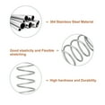 thumbnail image 4 of Unique Bargains 5Pcs Wire Diameter 0.035", OD 0.59", Free Length 1.57" 304 Stainless Steel Coil Mechanical Compressed Spring, 4 of 7