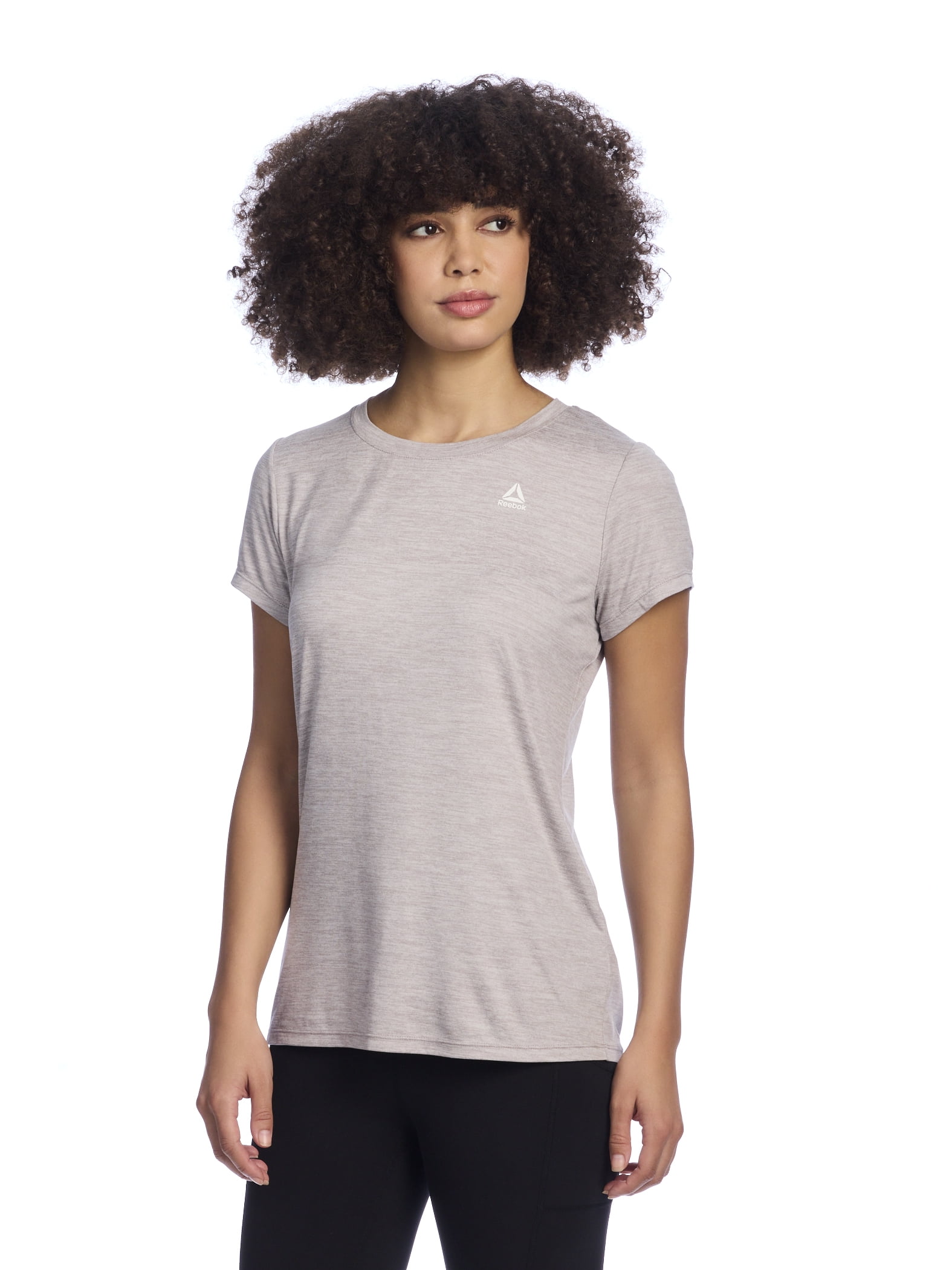 Reebok Women's and Women's Plus Legacy Core Knit Performance T-Shirt, Sizes XS-4X