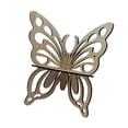 thumbnail image 4 of Estante esquinero con forma de mariposa, estante de pared de madera, estante de almacenamiento montado en la pared Color de la madera, 4 of 9