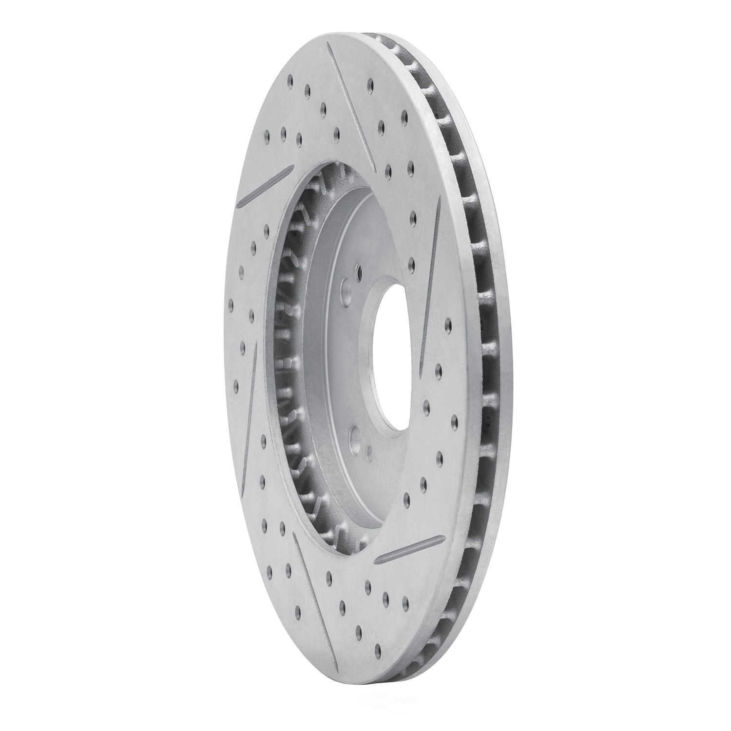 Dynamic Friction Company 830-58005L DFC Geoperformance Rotor - Drilled and Slotted