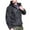 Black, variant on jovati Fleece Mens Jacket Mens Warm Fleece Waterproof Shark Skin Soft Shell Outdoor Jacket Camouflage