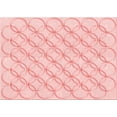 thumbnail image 1 of Ahgly Company Machine Washable Indoor Rectangle Transitional Pastel Red Pink Area Rugs, 4' x 6', 1 of 7
