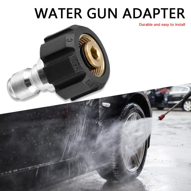 Adaptador macho de conexión rápida 3/8 a M22 14 15 hembra para lavadora a presión Sywqhk Accesorios para autos y motos