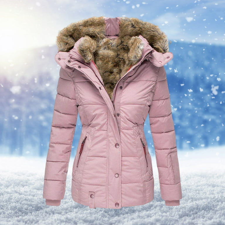 Women Casual Thicker Winter Jacket Windproof Warm Thicken Coats for Girl  Woman Mother Lover Army Green XXXXXL 