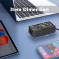 thumbnail image 3 of Universal 100W USB-C Laptop Charger Compatible with Lenovo, Acer, Dell, Asus, Mac Book Pro/Air 16, 15, 14, 13 Inch, Chromebook, ThinkPad and Type-C Adapter Charger, 3 of 3