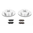 thumbnail image 3 of PowerStop Rear Z23 Evolution Sport Carbon-Fiber Ceramic Brake Pad and Drilled & Slotted Rotor Kit Fits: NISSAN Select Models K147, 3 of 10