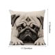 thumbnail image 3 of Funda de almohada decorativa con estampado animal para sofá | Protector de tela suave y duradero | Decoración para interiores y exteriores: sala de estar, dormitorio, coche., 3 of 6