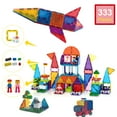 thumbnail image 6 of PicassoTiles 333PCS Magnetic Brick & Tile Combo Set with Action Figures, STEM Building Blocks, Educational Montessori Toy for Preschool Toddlers Kids, 6 of 8