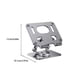 thumbnail image 3 of Moyic Soporte para tableta Reemplazo Universal Hueco Disipación de calor 360 grados Soporte para teléfono celular plegable Accesorios Videojuegos y accesorios Gris, 3 of 6