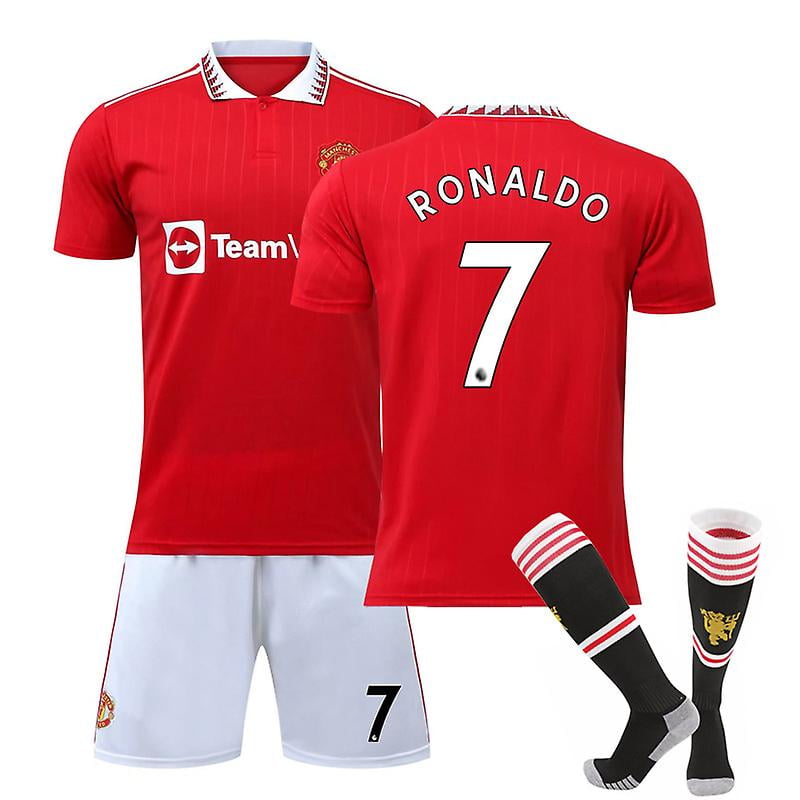 Soccer Jersey Set No. 7 Ronaldo T-shirt 