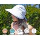 thumbnail image 1 of Hats For Women Upf 50+ Uv Sun Protective Convertible Beach Visor Hat f54, 1 of 4