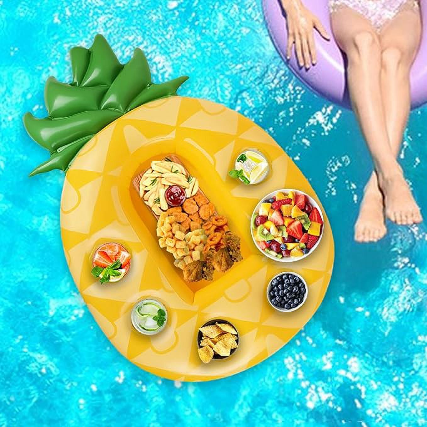 Swimming Pool Floating Beer Table Water Floating Portable Drink Holder Swimming Pool Floating Beer Table Water Floating Portable Drink Holder