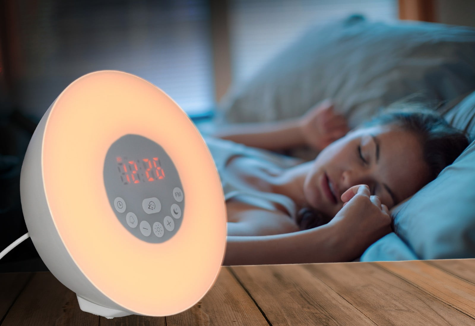 Daylight alarm clock hacservice