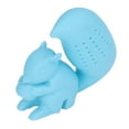 thumbnail image 2 of Food Grade Silicone Squirrel Shape Tea Strainer Cute Squirrel Shaped Tea Infuser Filter Blue, 2 of 6