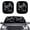 Boho Floral Dragonfly, variant on Bulopur Highland Cow Leopard Print Windshield Sun Shade Prevent Sunlight Retractable Windshield Sun Shade 2 Pcs Universal Car Window Shades Fit Most SUVs Trucks Vans