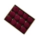 thumbnail image 4 of 12 piezas de adornos de bolas de Navidad Strade Fareast Limited decoración única y práctica Rojo oscuro, 4 of 8