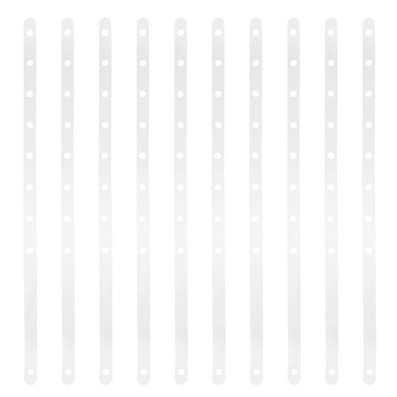 ETEREAUTY 12Pcs Closet Hanging Strips Plastic Hanger Connector Hooks for Organizing Shirts and Trousers