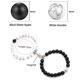 thumbnail image 2 of Pulsera De Yoga Con Cuentas De Piedra Natural Para Amantes Pulseras Magnéticas Ajustables Regalo Para Aniversario Día De San Valentín Methold AP005699-00, 2 of 6