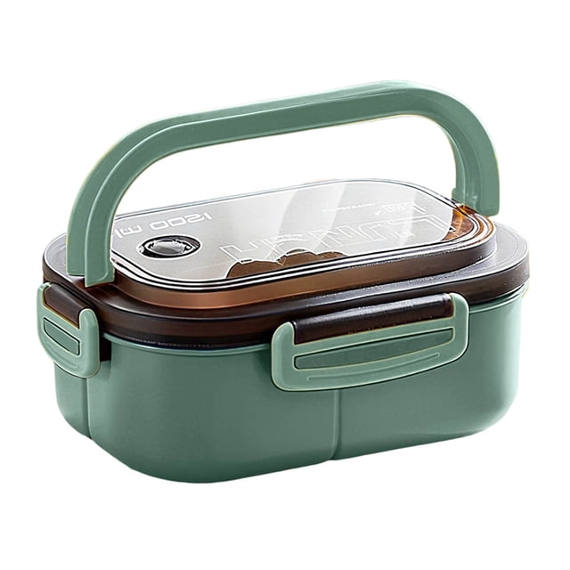 asddcavvf Bento à Double Couche Isolé avec Compartiments Vaisselle Durable pour Micro-Ondes Grand Tapis de Table Rond Assiette Chargeur Ensemble de Table à Manger Ronde pour 4