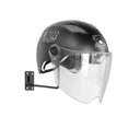 thumbnail image 1 of Motorcycle Accessory Helmet Holder Hanger Rack closet helmet wall Wall stable Mounted Hook for Coats Hats Caps Helmet Rack Black, 1 of 9