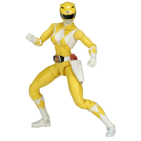 Power Rangers Legacy? Puissant Garde Forestier Morphin Legacy, 6,5", Jaune