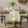 thumbnail image 3 of RKSTN Easter Bunny Tablecloth Easter Bunny Printed Table Flag Flower Pattern Linen Tablecloth Home Living Room Decoration Table Cloth Tea Flag Pad, 3 of 8
