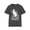 Dark Heather, variant on Open Up It's The Fuzz Funny Cat Silhouette T-Shirt