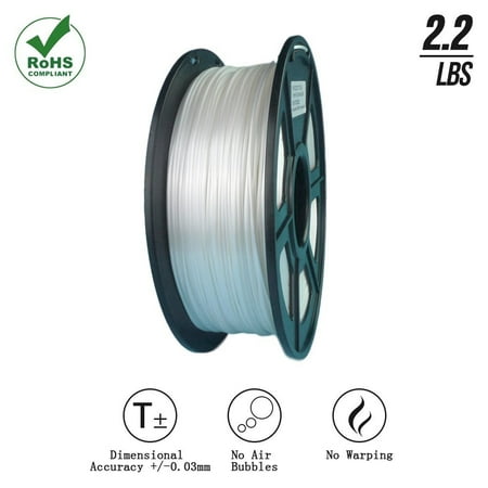 UPC 727904129452 product image for SunTop PLA 3d printing Filament 1.75mm Silk White, Rohs Compliance, 1 kg (2.2lbs | upcitemdb.com
