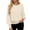 AB280 Beige, variant on Long Sleeve Shirt For Women Sequin Solid Color Crew Neck Casual Tops Comfortable Loose Ladies Carnival Sparkling Clothes Blue