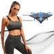 thumbnail image 3 of Fitness Mujer Yoga Bras Tank Top sin mangas acolchado Chaleco de entrenamiento Backless Racerback Sp Abanopi Sujetadores de fitness, 3 of 7