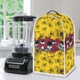 thumbnail image 5 of HELLHERO Blender Dust Cover Red Roses & Skull Pattern 1Set Easy to Install AntiSlip for Friends, 5 of 6