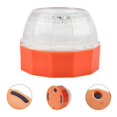 thumbnail image 4 of Luz De Emergencia Para Automóvil Luz De Advertencia Intermitente Ámbar Impermeable Luz Estroboscópica De 360 ​​​​Grados Para Todos Los Vehículos Methold VI011594-00, 4 of 6