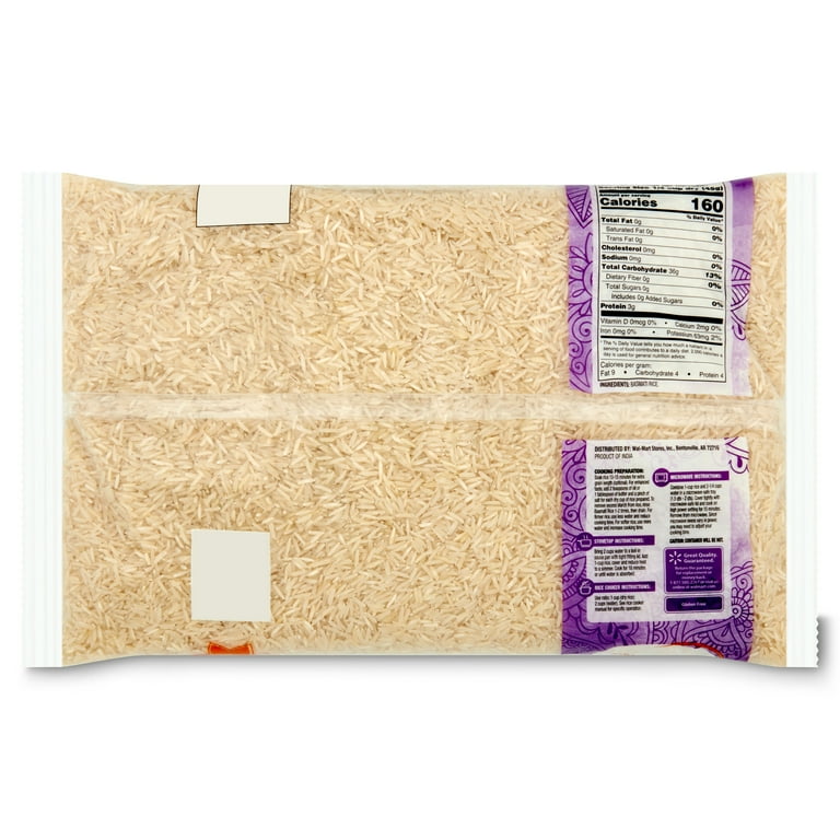 Great Value Basmati Rice, 5 lb