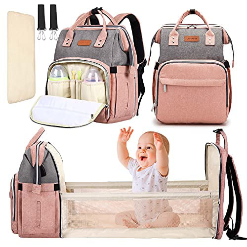 Baby Diaper Nappy Travel Changing Bags Mummy Rucksack Stroller Hanging Backpack 