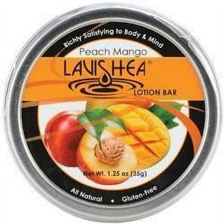 Lavishea Lotion Bar 1.25 Ounces - Peach Mango