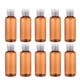 thumbnail image 4 of 20 botellas rellenables de viaje de 60 ml con envase vacío para loción cosmética (marrón), 4 of 6