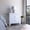 White, variant on Rectangle Side Table with Shelves | Bedroom Organization | Stable and Durable Construction