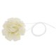 thumbnail image 1 of Collar ajustable de 1 pieza Unique Bargains con flor, pulsera floral delicada para mujeres en beige, 1 of 6