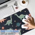 thumbnail image 4 of Long Mouse Pads for Desk,Dark Blue Dinosaurs Space Pattern Desk Mats on Top Of Desks, Desk Mouse Pad Extra Large with 3mm Non-Slip Base and Stitched Edge for Gaming,Office,Work,Home 31.5"x11.8", 4 of 6