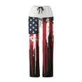 thumbnail image 5 of Patlollav Independence Day Pants for Women Elastic Waist Leisure Tie Straight Leg Pants, 5 of 6