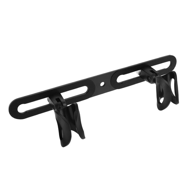 Houderco 1Jgo Clip De Micrófono Universal Negro Para Escritorio Con Soporte Ajustable Y Aluminio Resistente