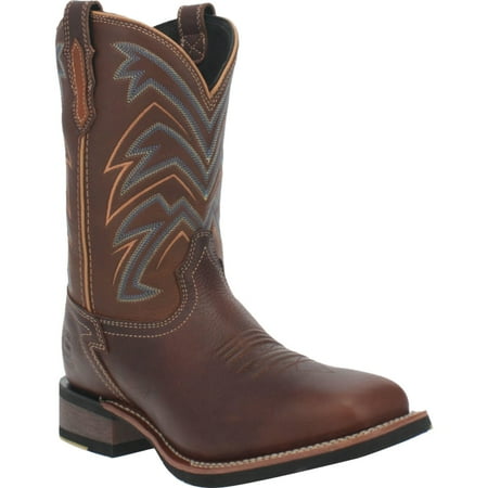 

Men s Dan Post Arrowhead Leather Boots Handcrafted Brown