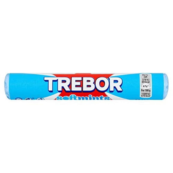 Trebor Softmint Spearmint Roll Std (Pack of 20)